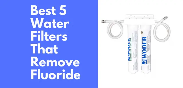 Water filters that remove fluoride