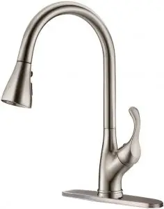 2. APPASO Pull Down Kitchen Faucet with Sprayer