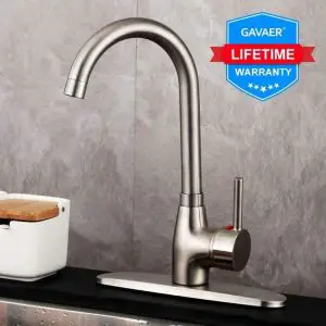 5. GAVAER Kitchen Sink Faucet Single